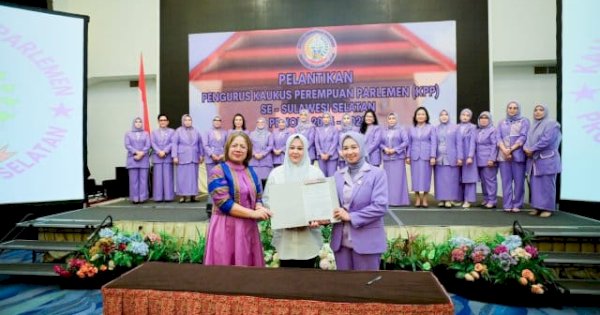 Wagub Sulsel Buka Kaukus Perempuan Parlemen, Bahas Stunting dan Kekerasan terhadap Perempuan