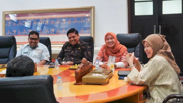 Aliyah Mustika Ilham Terima Rombongan PPU, Bahas Inovasi Sosial Kota Makassar