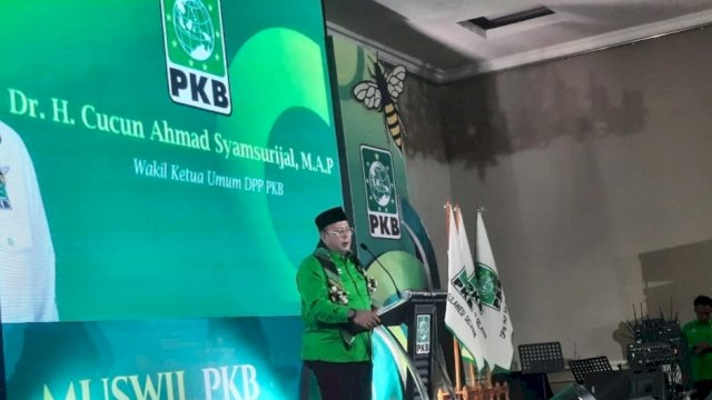 Wakil Ketua DPR RI sekaligus Wakil Ketua Umum DPP PKB, Cucun Ahmad Syamsurijal.