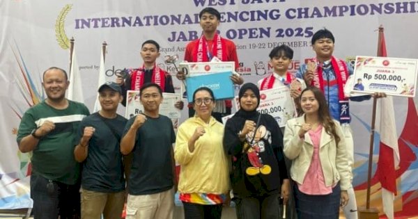 Atlet IKASI Makassar Sabet Emas dan Perunggu di Jabar Open 2025