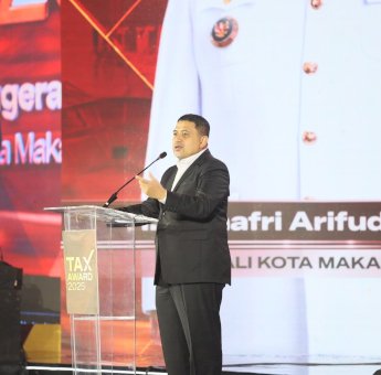 PAD Tembus Rp1,8 Triliun, Pemkot Makassar Apresiasi Wajib Pajak di Tax Award 2025
