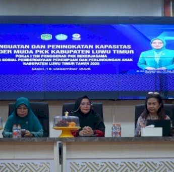 TP PKK Lutim Dorong Kader Muda Jadi Agen Perubahan Keluarga