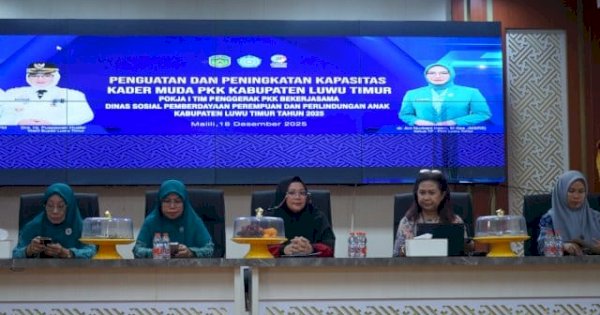 TP PKK Lutim Dorong Kader Muda Jadi Agen Perubahan Keluarga