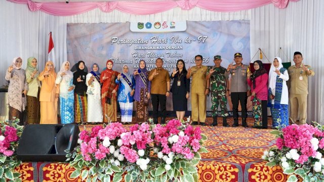 Melalui PHI ke-97 dan HUT DWP ke-26, Bupati Irwan Tegaskan Peran Strategis Perempuan