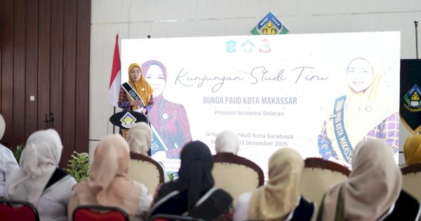 Bunda PAUD Kota Makassar Lakukan Kunjungan Silaturahmi ke Grha Bunda PAUD Surabaya dan TPA Gemes
