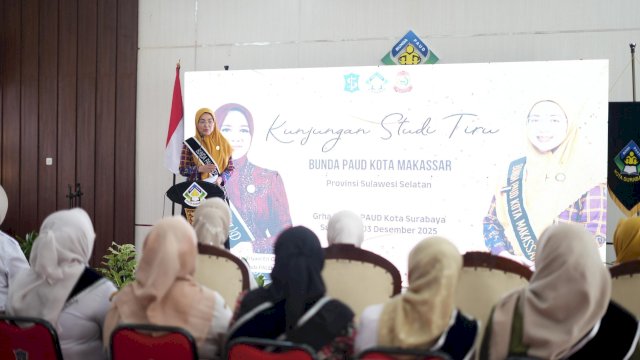 Bunda PAUD Kota Makassar Lakukan Kunjungan Silaturahmi ke Grha Bunda PAUD Surabaya dan TPA Gemes