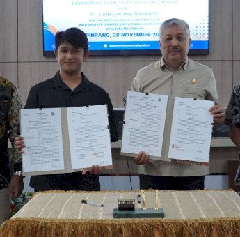 Pinrang Mantapkan Langkah Modernisasi Layanan Air Bersih, Gandeng PT Ganesha Multi Kreatif