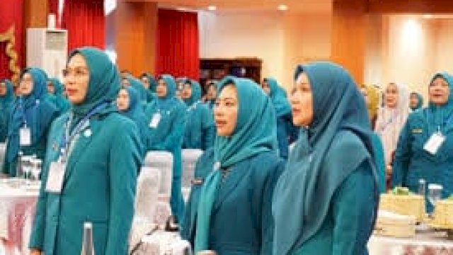 Ketua Tim Penggerak PKK Kabupaten Sidenreng Rappang (Sidrap), Haslindah Syaharuddin.