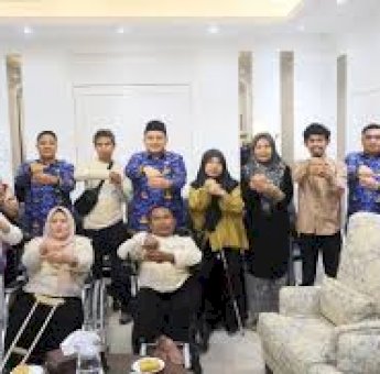 Wali Kota Makassar Ditemui Komunitas Disabilitas, Bahas HDI dan Revisi Perda