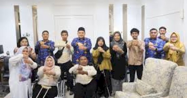 Wali Kota Makassar Ditemui Komunitas Disabilitas, Bahas HDI dan Revisi Perda