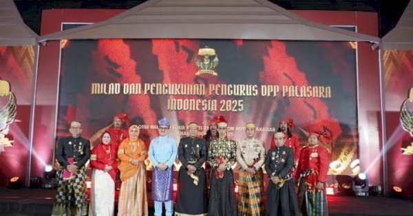 Sekda Sulsel Hadiri Milad I PALASARA Indonesia, Tekankan Integritas dan Pengabdian Budaya