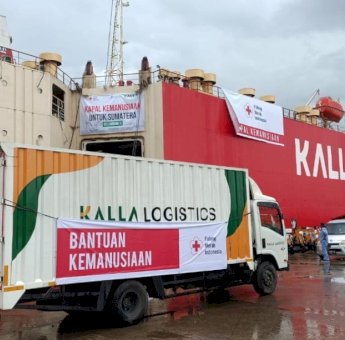 KALLA dan PMI Distribusikan 2.500 Ton Bantuan ke Sumatera