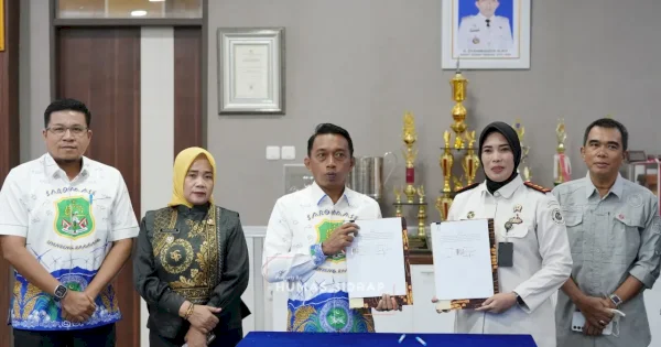 Pemkab Sidrap-Bapas Watampone Sepakati MoU Pelaksanaan Pidana Kerja Sosial Bagi Anak