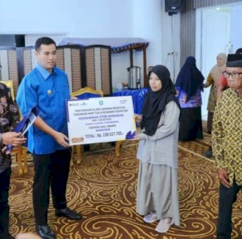 Dua ASN Pangkep Korban Kapal Tenggelam, Ahli Waris Terima Santunan