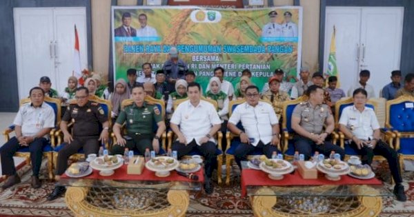 Panen Raya Nasional Digelar, Pangkep Fokus Tingkatkan Produktivitas Petani