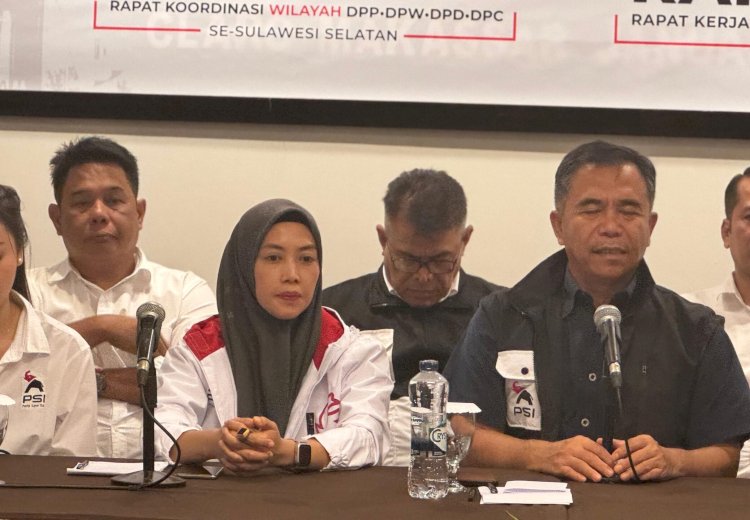 PSI Sulsel Gaspol! Jokowi Dipastikan Beri Pengarahan di Rakernas