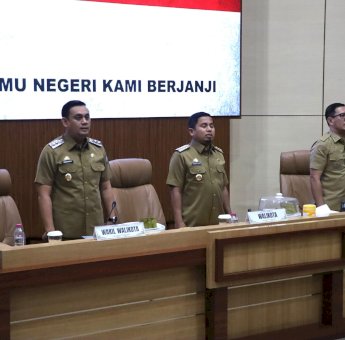 Rakor Awal Tahun Pemkot Parepare, Tasming Hamid Tekankan Evaluasi Berkualitas dan Program Berdampak
