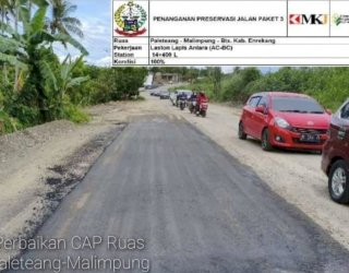 Preservasi Jalan Paket 3 Ruas Paleteang&ndash;Malimpung Enrekang Terus Berjalan, Gubernur Sulsel: Mohon Bersabar