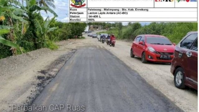 Preservasi Jalan Paket 3 Ruas Paleteang&ndash;Malimpung Enrekang Terus Berjalan, Gubernur Sulsel: Mohon Bersabar