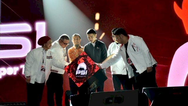 Rakernas PSI di Makassar, Muammar Ferirae Gandi Rusdi Tampilkan Wajah Ramah Sulawesi Selatan