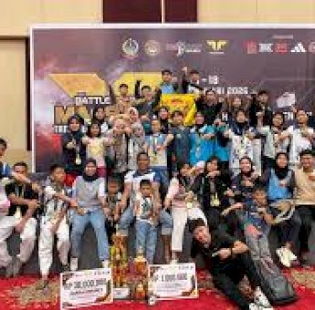 Taekwondo Lutim Sabet Juara Umum di Ajang Battle Of The Maestro Championship