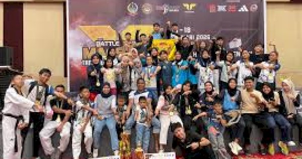 Taekwondo Lutim Sabet Juara Umum di Ajang Battle Of The Maestro Championship