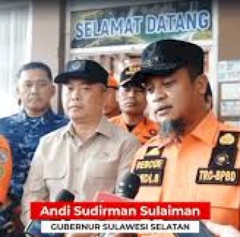 Gubernur Sulsel Tinjau Posko AJU Bersama Menhub dan KaBasarnas