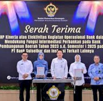 Jufri Rahman: LHP BPK Bank Sulselbar,Jadi Acuan Perbaikan Kinerja