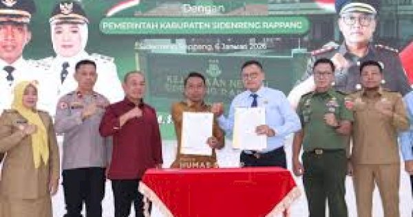 Pemkab-Kejari Sidrap Perkuat Kerja Sama Pendampingan Hukum