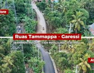 Di Era Sudirman-Fatmawati, Jalan Rusak di Pinrang Dibenahi, Mobilitas Warga Kian Lancar