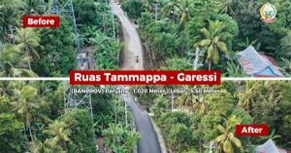 Di Era Sudirman-Fatmawati, Jalan Rusak di Pinrang Dibenahi, Mobilitas Warga Kian Lancar