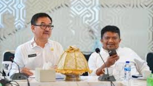 Ketua KORPRI Provinsi Sulawesi Selatan, Jufri Rahman, memimpin langsung rapat persiapan Musabaqah Tilawatil Quran (MTQ) VIII KORPRI Tingkat Nasional Tahun 2026.