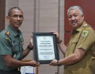 Perkuat Ketahanan Pangan, Bupati Irwan Hamid Diganjar Penghargaan Korem 142/Taro Ada Taro Gau