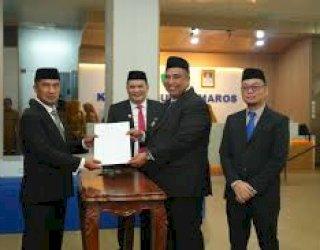 Serahkan DIPA 2026, Bupati Maros Chaidir Syam Dorong Percepatan Program