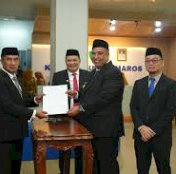 Serahkan DIPA 2026, Bupati Maros Chaidir Syam Dorong Percepatan Program
