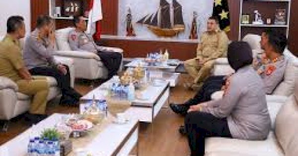 Wali Kota Makassar Temui Kapolda Sulsel, Perkuat Sinergi Kamtibmas dan Pembangunan Kota