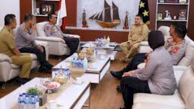 Wali Kota Makassar Temui Kapolda Sulsel, Perkuat Sinergi Kamtibmas dan Pembangunan Kota