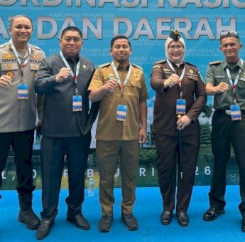 Rakornas 2026 di Bogor, Wali Kota Tasming Hamid Dukung Sinergi Pusat-Daerah Menuju Indonesia Emas 2045