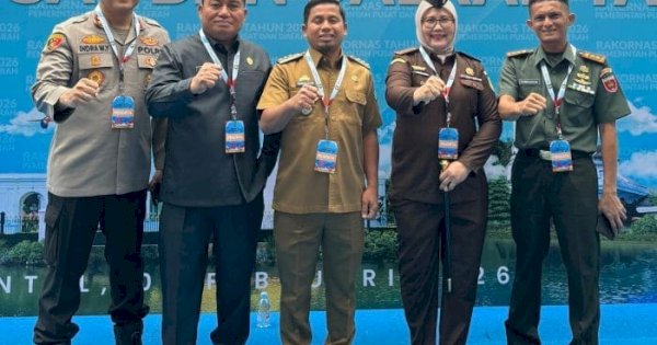 Rakornas 2026 di Bogor, Wali Kota Tasming Hamid Dukung Sinergi Pusat-Daerah Menuju Indonesia Emas 2045