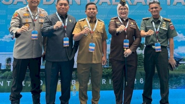 Rakornas 2026 di Bogor, Wali Kota Tasming Hamid Dukung Sinergi Pusat-Daerah Menuju Indonesia Emas 2045