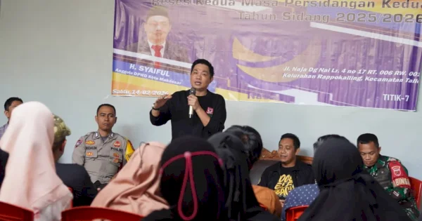 Reses H Syaiful di Rappokalling, Warga Keluhkan BPJS Nonaktif