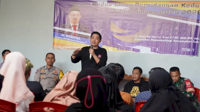 Reses H Syaiful di Rappokalling, Warga Keluhkan BPJS Nonaktif