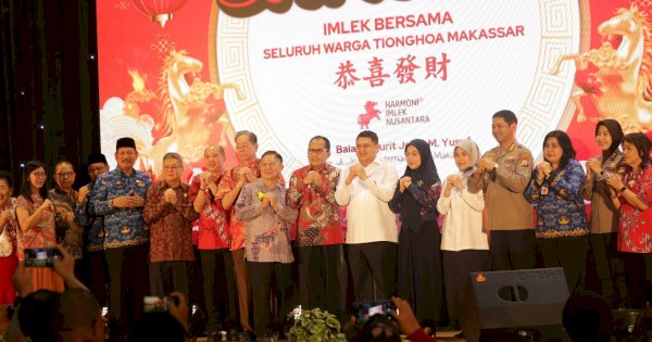 Imlek Jadi Momentum Pererat Persaudaraan, Appi: Makassar Milik Kita Bersama