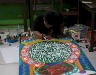 Karya Kaligrafi Bernilai Estetika Tinggi Muncul di MTQ XI Luwu Timur
