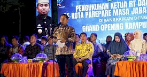 Wali Kota Tasming: RT/RW Garda Terdepan Pelayanan Publik di Parepare