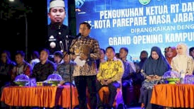 Wali Kota Tasming: RT/RW Garda Terdepan Pelayanan Publik di Parepare