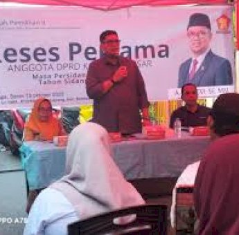 Reses Andi Pahlevi Serap Aspirasi Soal Jalan, CCTV, dan Air Bersih
