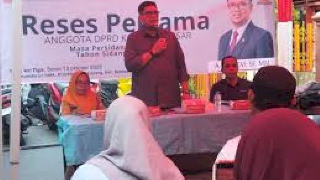 Reses Andi Pahlevi Serap Aspirasi Soal Jalan, CCTV, dan Air Bersih