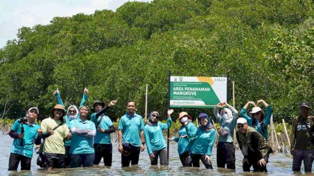 Kantongi SK Bupati, Lokasi CSR Aksi Mangrove Lestari KALLA Resmi Jadi Kawasan Konservasi
