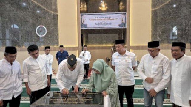 Masjid Nurul Hasanah Bikeru Diresmikan, Bupati Ratnawati Arif Ajak Warga Makmurkan Masjid